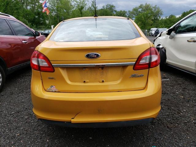 3FADP4CJ4BM102965 - 2011 FORD FIESTA SEL YELLOW photo 6