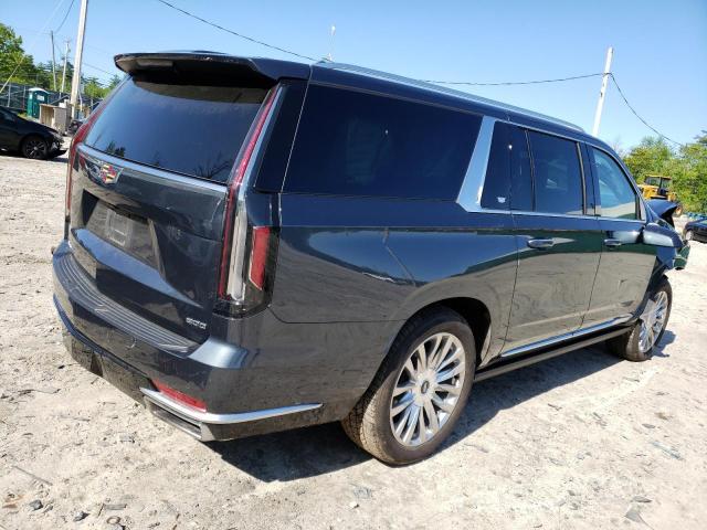 1GYS4LKL4MR325090 - 2021 CADILLAC ESCALADE ESV PREMIUM LUXURY GRAY photo 3