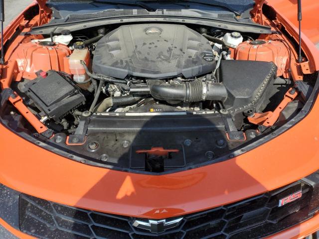 1G1FB1RS4M0118369 - 2021 CHEVROLET CAMARO LS ORANGE photo 11