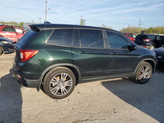5FNYF7H56KB003404 - 2019 HONDA PASSPORT EXL أخضر صورة 3