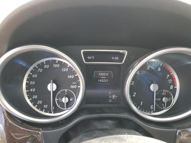 4JGDA5HB1EA374390 - 2014 MERCEDES-BENZ ML 350 4MATIC SILVER photo 9