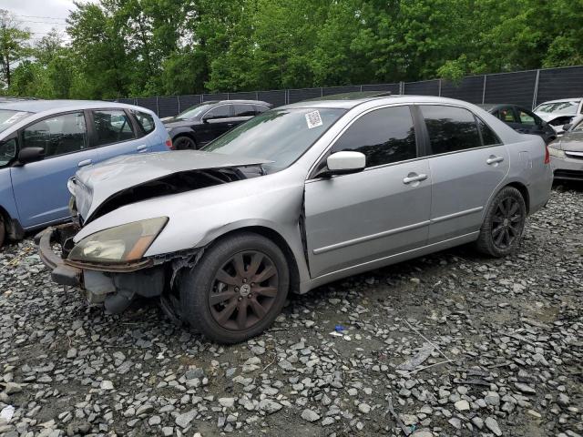 1HGCM665X7A093302 - 2007 HONDA ACCORD EX SILVER photo 1