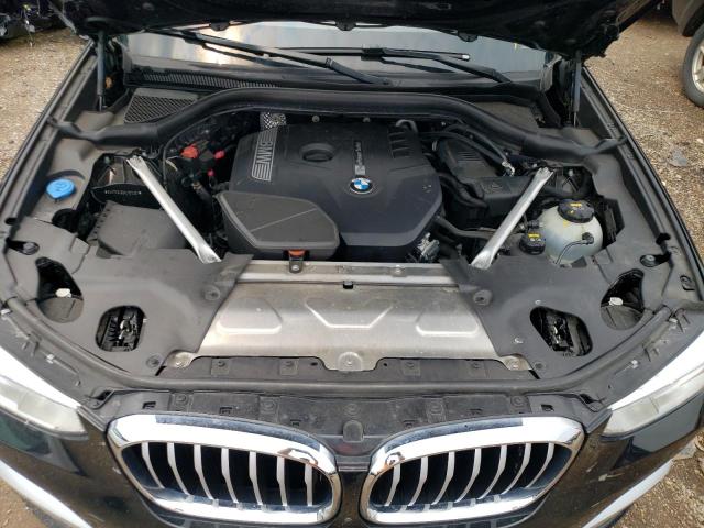 5UXTR9C55KLR04361 - 2019 BMW X3 XDRIVE30I BLACK photo 12