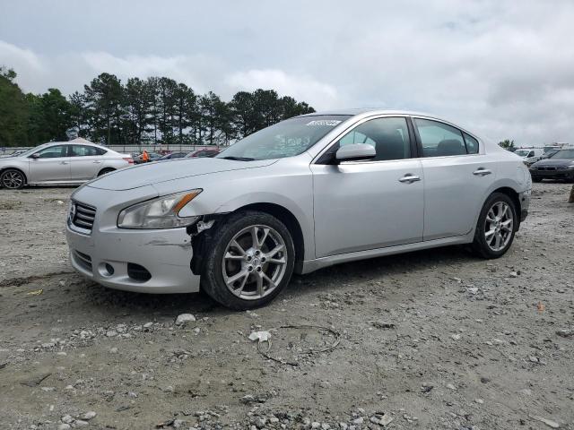 1N4AA5AP2CC825458 - 2012 NISSAN MAXIMA S SILVER photo 1