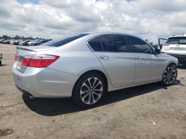 1HGCR2F55EA108604 - 2014 HONDA ACCORD SPORT SILVER photo 3