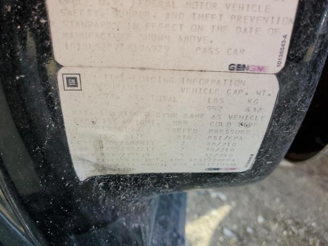 1G1BL52P7TR106929 - 1996 CHEVROLET CAPRICE / CLASSIC SS BLACK photo 12