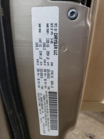 2A8HR54139R649974 - 2009 CHRYSLER TOWN & COU TOURING Bej foto 13