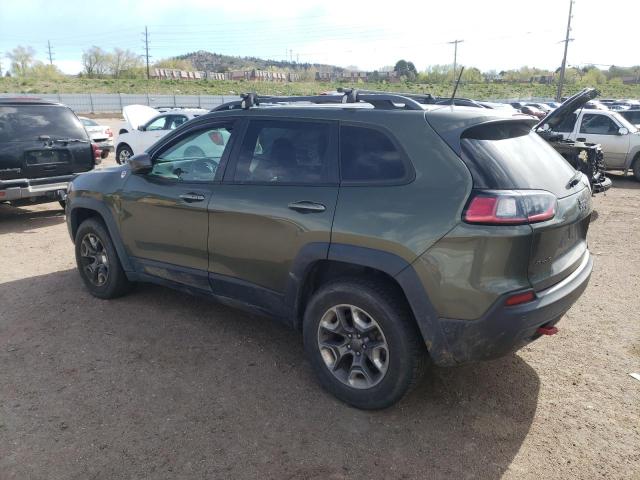 1C4PJMBX5KD122569 - 2019 JEEP CHEROKEE TRAILHAWK GREEN photo 2