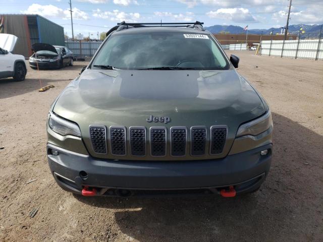 1C4PJMBX5KD122569 - 2019 JEEP CHEROKEE TRAILHAWK GREEN photo 5