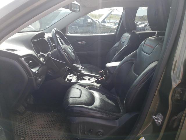 1C4PJMBX5KD122569 - 2019 JEEP CHEROKEE TRAILHAWK GREEN photo 7