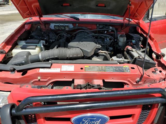 1FTLR4FE9BPA76033 - 2011 FORD RANGER SUPER CAB RED photo 11