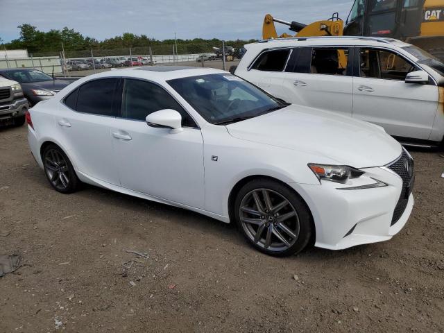 JTHCF1D29E5006711 - 2014 LEXUS IS 250 WHITE photo 4