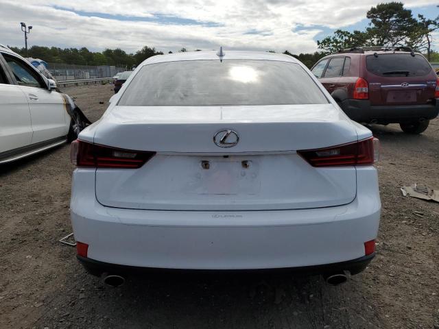 JTHCF1D29E5006711 - 2014 LEXUS IS 250 WHITE photo 6