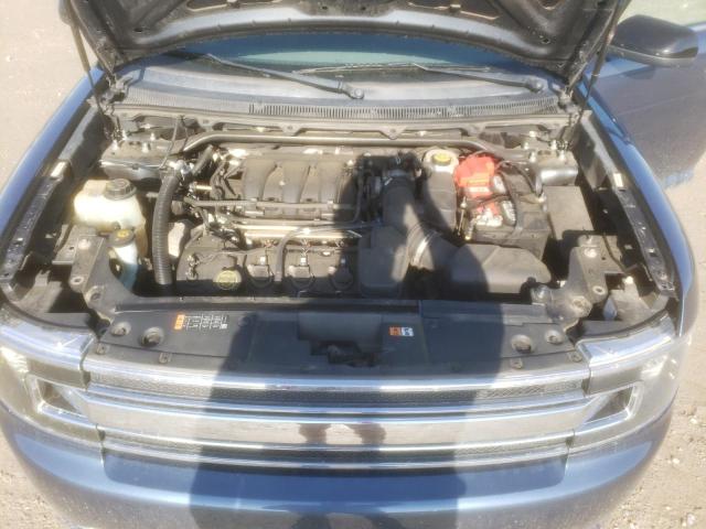 2FMHK6C8XKBA26863 - 2019 FORD FLEX SEL ლურჯი ფოტო 11