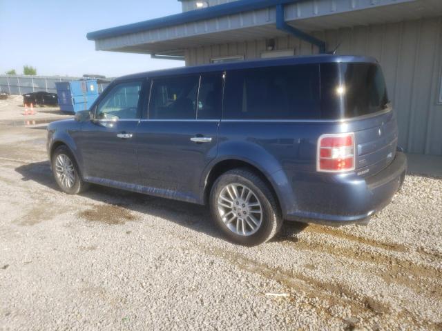 2FMHK6C8XKBA26863 - 2019 FORD FLEX SEL ლურჯი ფოტო 2