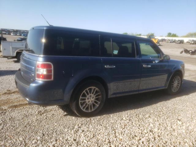 2FMHK6C8XKBA26863 - 2019 FORD FLEX SEL ლურჯი ფოტო 3