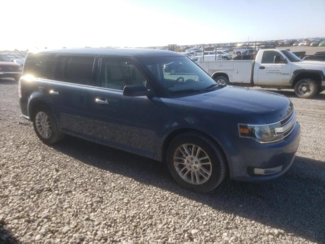 2FMHK6C8XKBA26863 - 2019 FORD FLEX SEL ლურჯი ფოტო 4