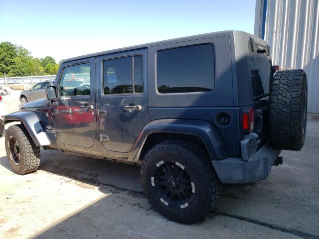 1J8GA59147L216911 - 2007 JEEP WRANGLER SAHARA GRAY photo 2