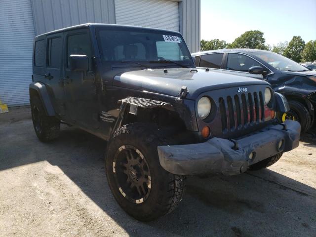 1J8GA59147L216911 - 2007 JEEP WRANGLER SAHARA GRAY photo 4