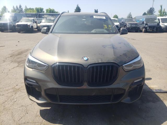 5UXCR6C07M9H00134 - 2021 BMW X5 XDRIVE40I GREEN photo 5