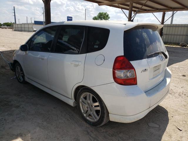 JHMGD38607S060564 - 2007 HONDA FIT S 白色 照片 2
