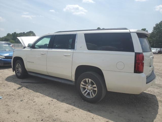 1GNSKJKCXFR174914 - 2015 CHEVROLET SUBURBAN K1500 LT WHITE photo 2