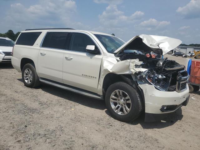 1GNSKJKCXFR174914 - 2015 CHEVROLET SUBURBAN K1500 LT WHITE photo 4