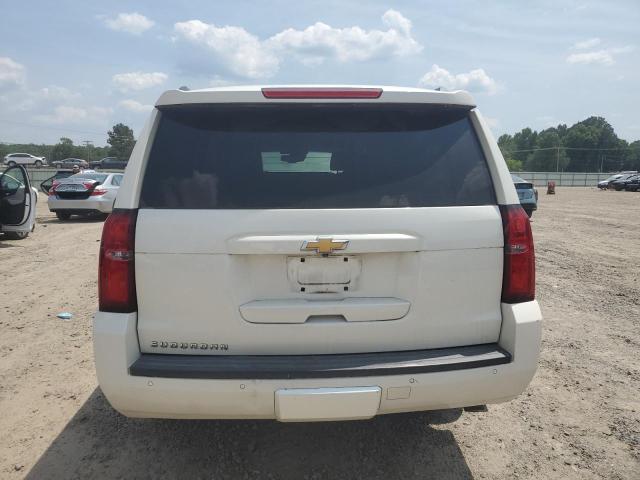 1GNSKJKCXFR174914 - 2015 CHEVROLET SUBURBAN K1500 LT WHITE photo 6