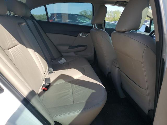 19XFB2F94FE036019 - 2015 HONDA CIVIC EXL WHITE photo 10