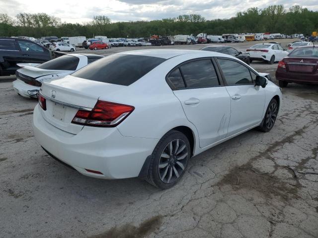 19XFB2F94FE036019 - 2015 HONDA CIVIC EXL WHITE photo 3