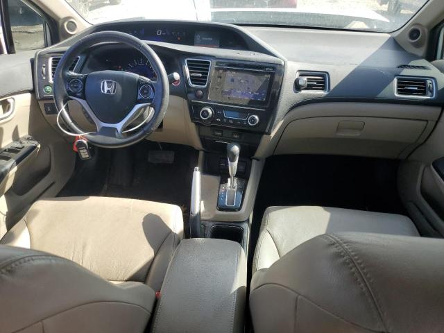 19XFB2F94FE036019 - 2015 HONDA CIVIC EXL WHITE photo 8