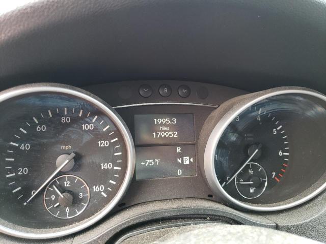 4JGBB8GB9AA598234 - 2010 MERCEDES-BENZ ML 350 4MATIC GRAY photo 9