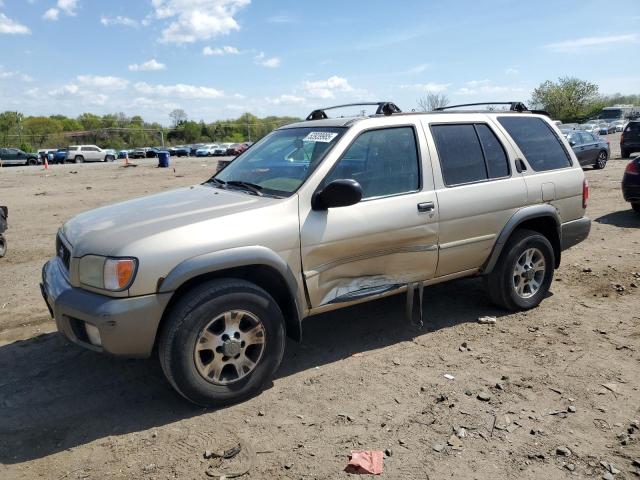 JN8DR09Y71W609489 - 2001 NISSAN PATHFINDER LE ბეჟი ფოტო 1