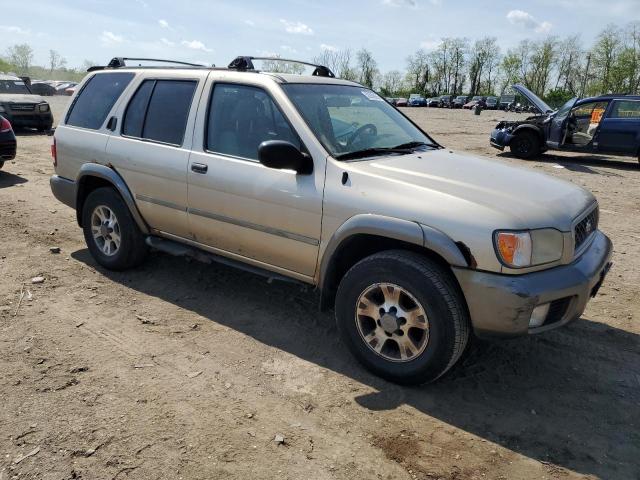 JN8DR09Y71W609489 - 2001 NISSAN PATHFINDER LE ბეჟი ფოტო 4