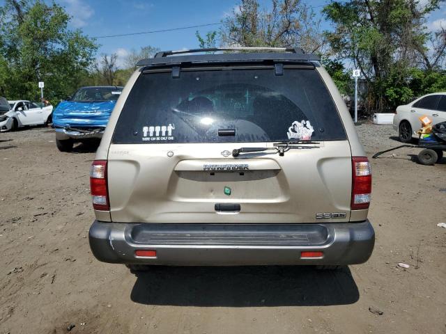 JN8DR09Y71W609489 - 2001 NISSAN PATHFINDER LE ბეჟი ფოტო 6