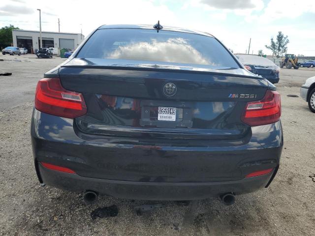 WBA1J7C52GV359149 - 2016 BMW M235I BLACK photo 6