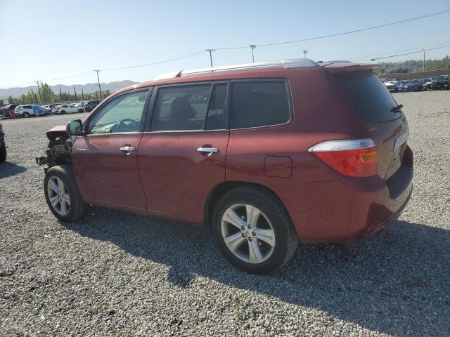 5TDDK3EH4AS006622 - 2010 TOYOTA HIGHLANDER LIMITED BURGUNDY photo 2