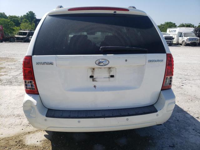 KNDMC233086050707 - 2008 HYUNDAI ENTOURAGE GLS WHITE photo 6