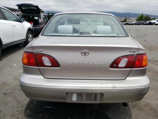 1NXBR12E8XZ211099 - 1999 TOYOTA COROLLA VE TAN photo 6