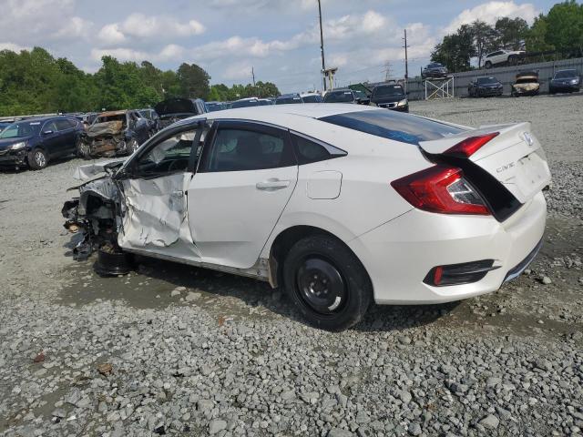 19XFC2F68LE011316 - 2020 HONDA CIVIC LX WHITE photo 2