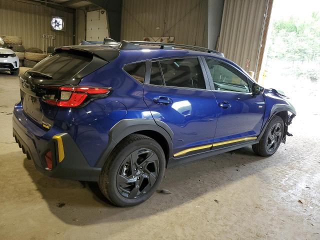 4S4GUHF60R3759431 - 2024 SUBARU CROSSTREK SPORT BLUE photo 3