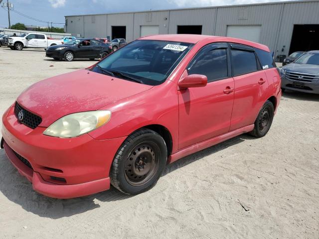 2T1KR32E54C252542 - 2004 TOYOTA COROLLA MA XR RED photo 1