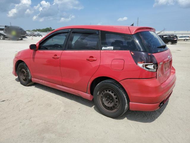 2T1KR32E54C252542 - 2004 TOYOTA COROLLA MA XR RED photo 2