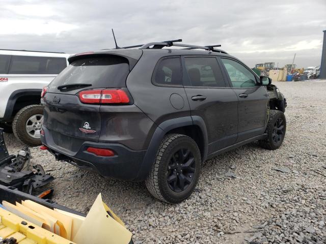 1C4PJMBS8HW615566 - 2017 JEEP CHEROKEE TRAILHAWK GRAY photo 3