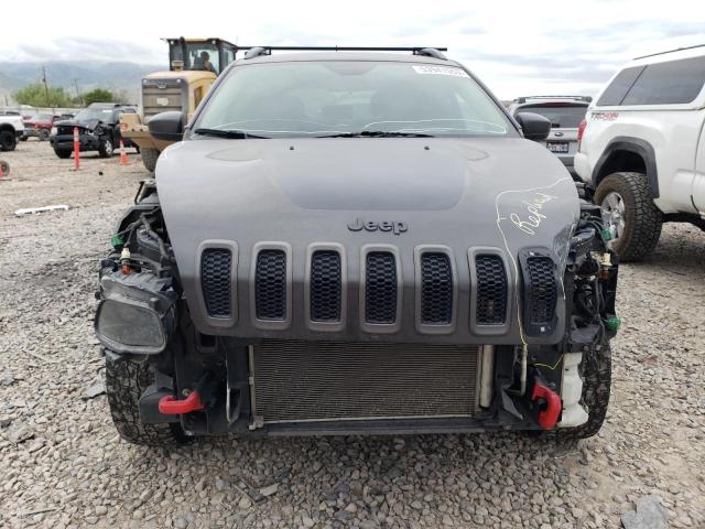 1C4PJMBS8HW615566 - 2017 JEEP CHEROKEE TRAILHAWK GRAY photo 5