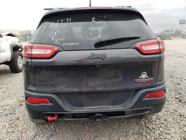1C4PJMBS8HW615566 - 2017 JEEP CHEROKEE TRAILHAWK GRAY photo 6