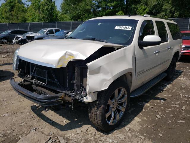 1GKS2MEF0DR146203 - 2013 GMC YUKON XL DENALI WHITE photo 1