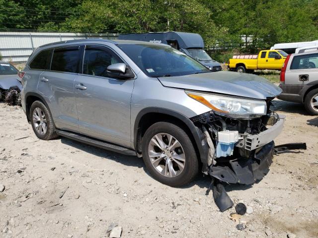 5TDJKRFH9FS207394 - 2015 TOYOTA HIGHLANDER XLE GRAY photo 4