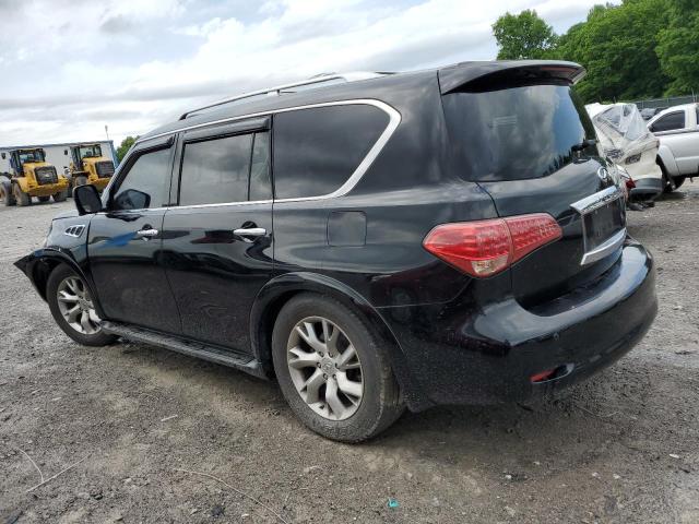 JN8AZ2NF4B9501348 - 2011 INFINITI QX56 BLACK photo 2