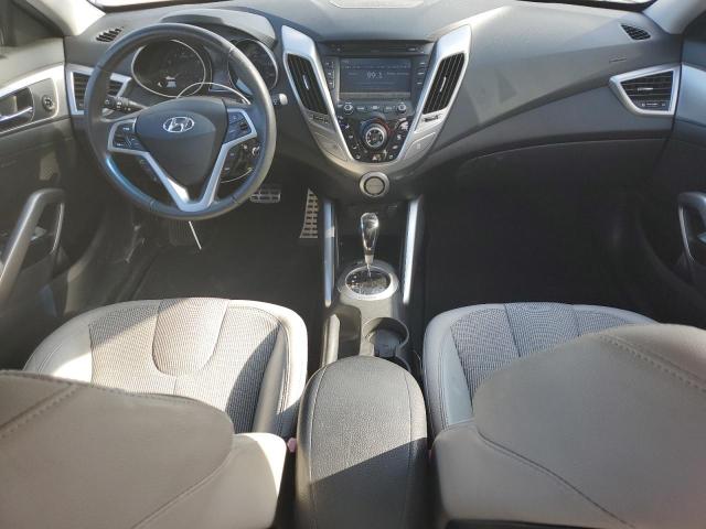 KMHTC6ADXCU057842 - 2012 HYUNDAI VELOSTER BLUE photo 8